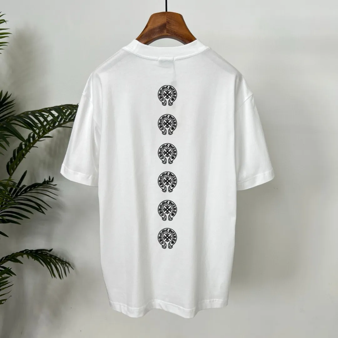 🅿️190 Luo Xin's new printed trendy brand short-sleeved T-shirt with letter pattern, whether it is T-shirt or sweatshirt, it is a hot item every year. The fabric is made of exclusive custom-dyed 250g Solona cotton 🐎🐎Size: S-XXL white black